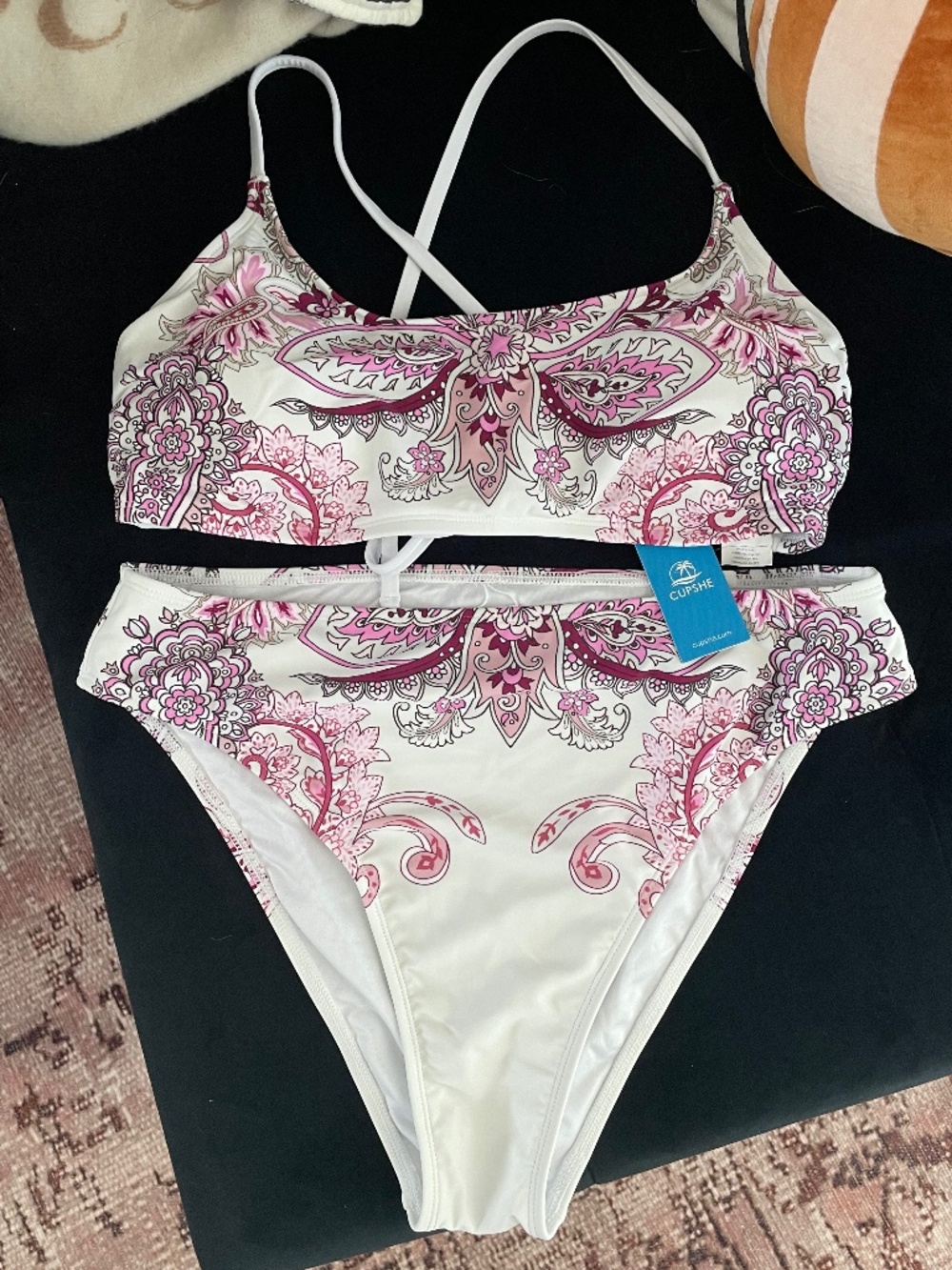 Paisley Bikini Size XL Cupshe NWT